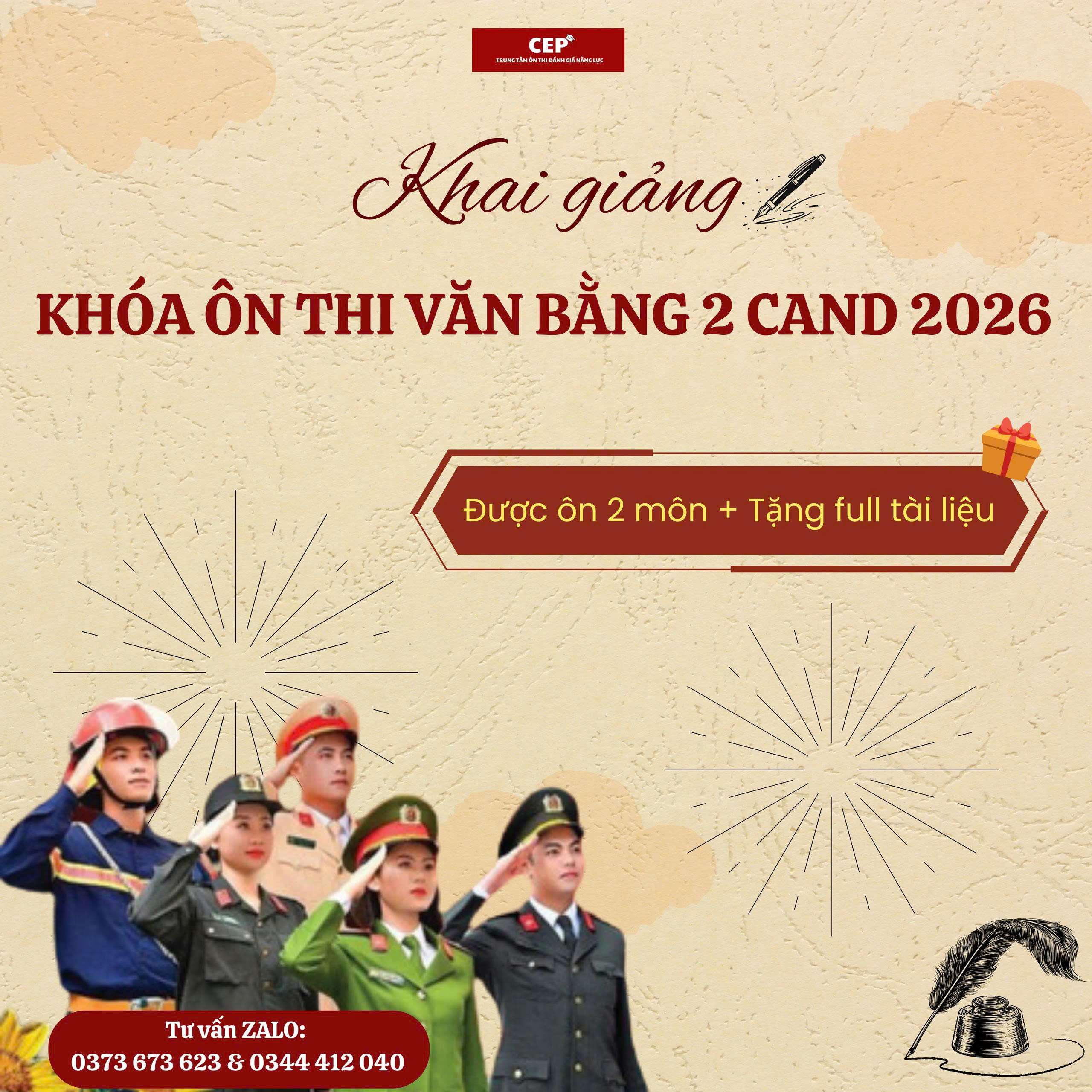 Hệ văn bằng 2 CAND